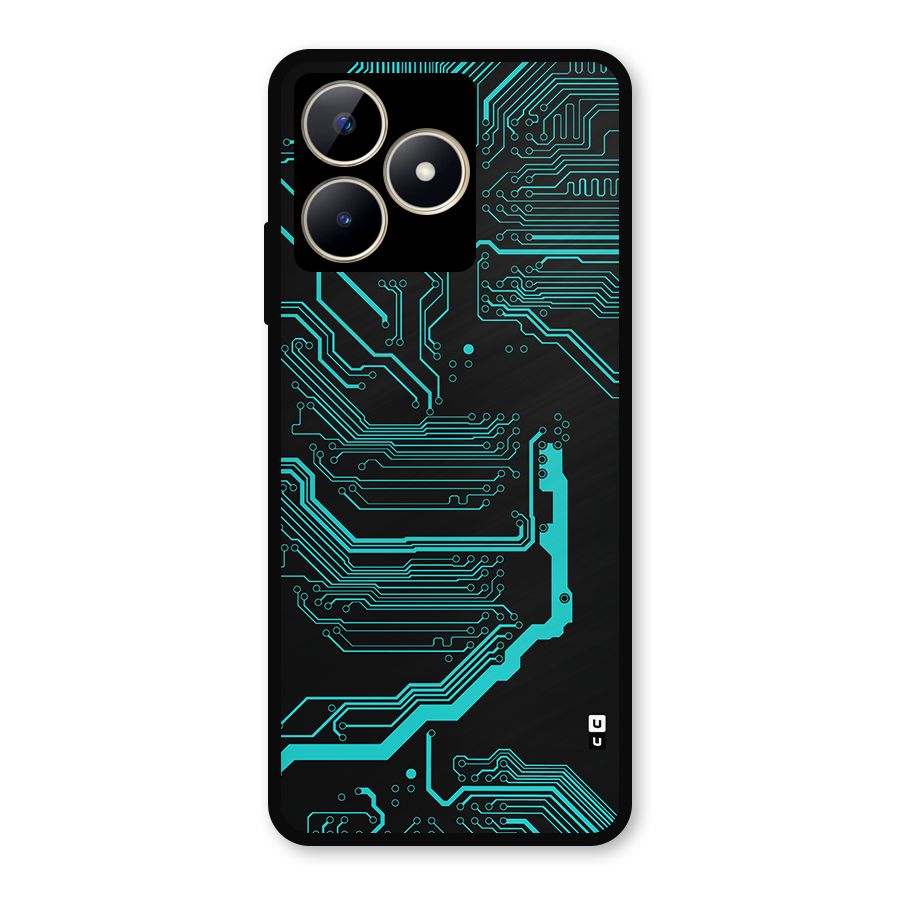 Tech Art Metal Back Case for Realme C53