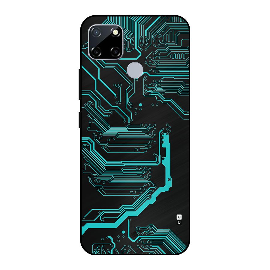 Tech Art Metal Back Case for Realme Narzo 20
