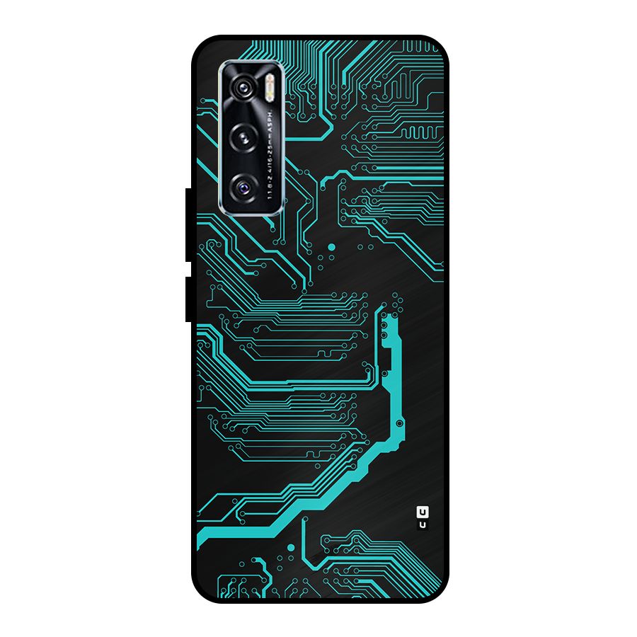 Tech Art Metal Back Case for Vivo V20 SE
