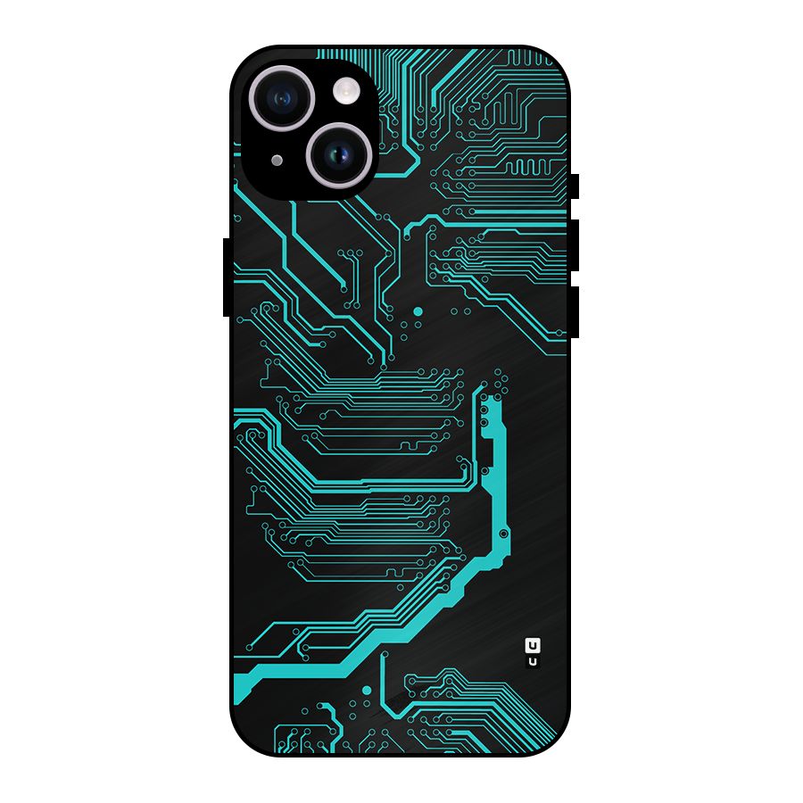 Tech Art Metal Back Case for iPhone 14 Plus