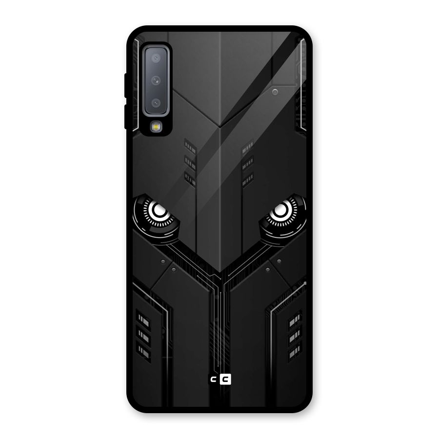 Tech Eye Glass Back Case for Galaxy A7 (2018)
