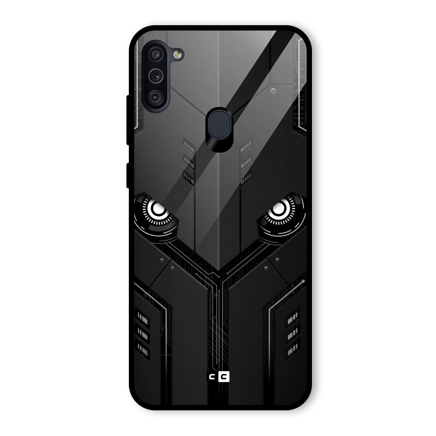 Tech Eye Glass Back Case for Galaxy M11