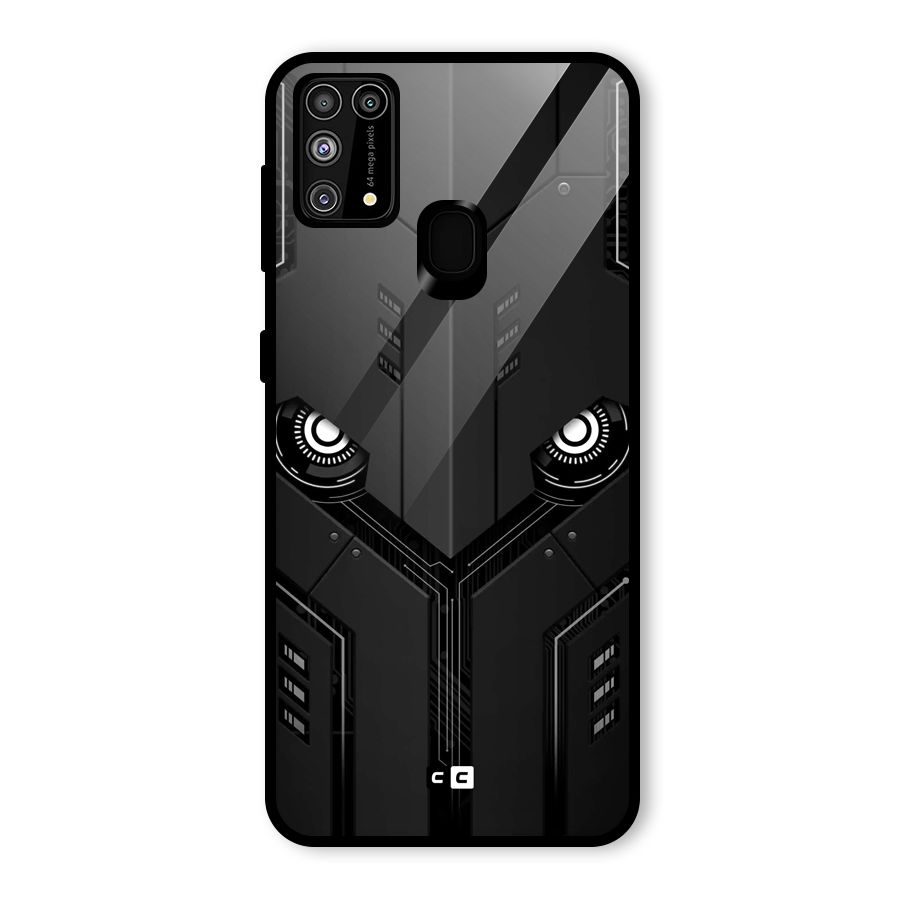 Tech Eye Glass Back Case for Galaxy M31