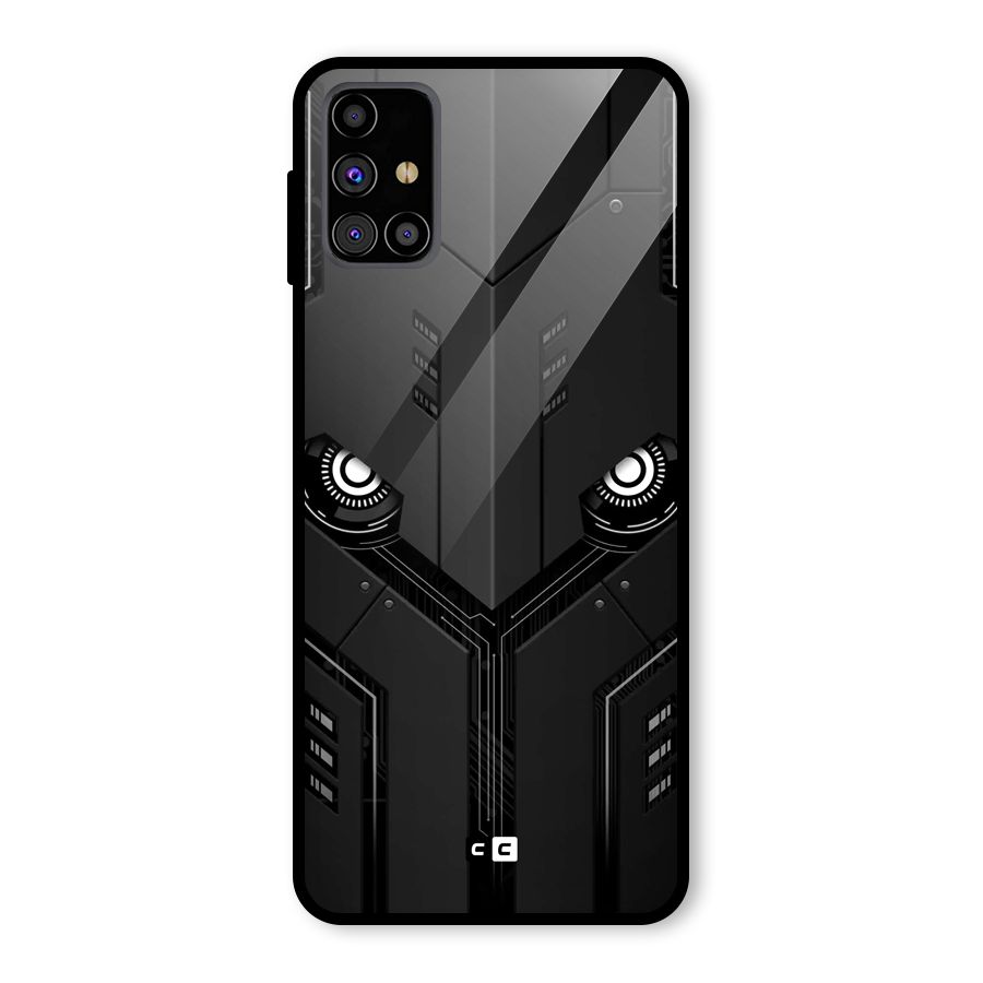 Tech Eye Glass Back Case for Galaxy M31s