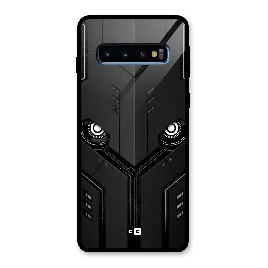 Tech Eye Glass Back Case for Galaxy S10
