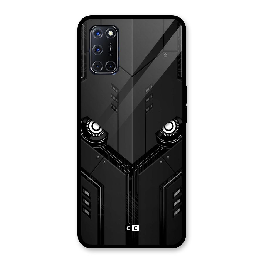 Tech Eye Glass Back Case for Oppo A52
