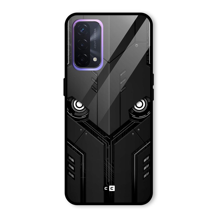 Tech Eye Glass Back Case for Oppo A74 5G