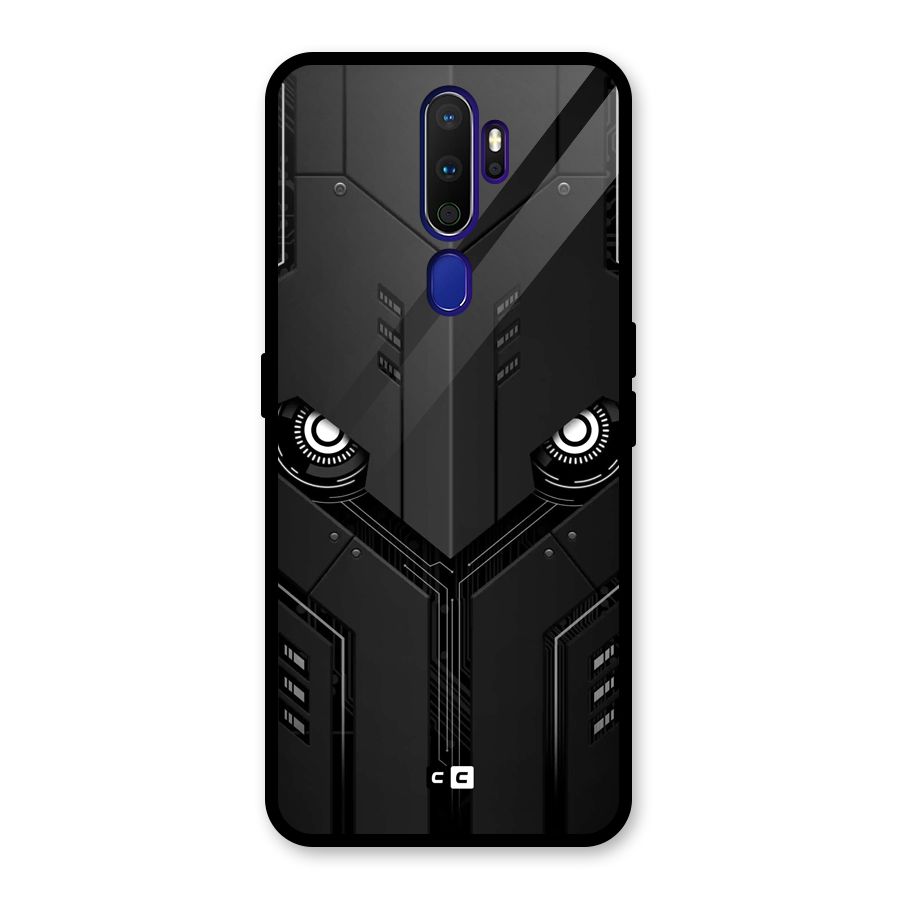 Tech Eye Glass Back Case for Oppo A9 (2020)