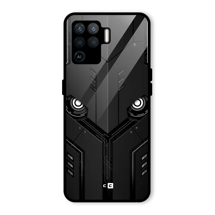 Tech Eye Glass Back Case for Oppo F19 Pro
