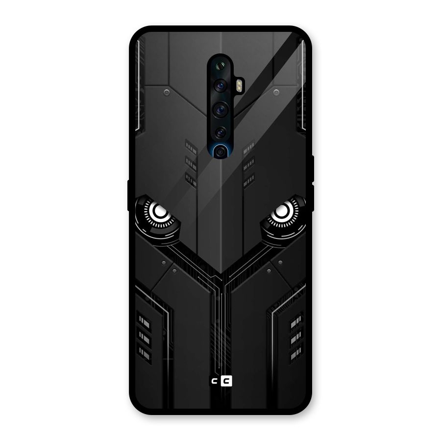 Tech Eye Glass Back Case for Oppo Reno2 F