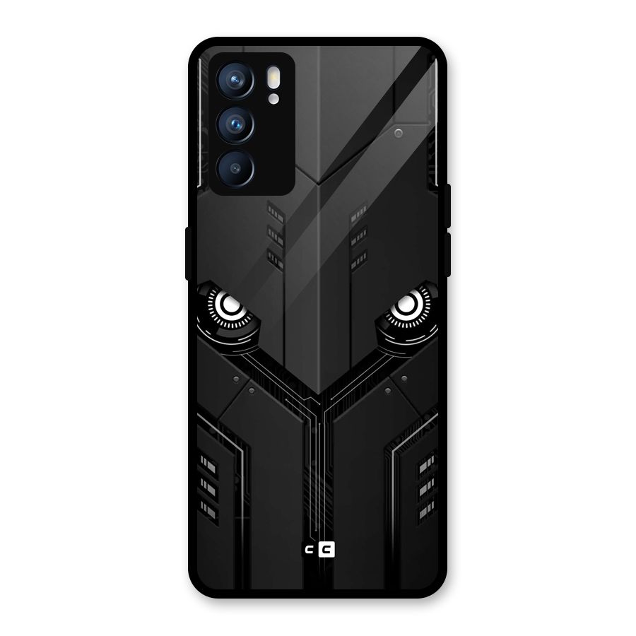 Tech Eye Glass Back Case for Oppo Reno6 5G