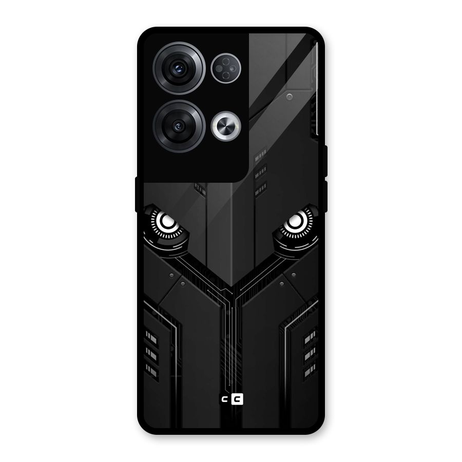 Tech Eye Glass Back Case for Oppo Reno8 Pro 5G