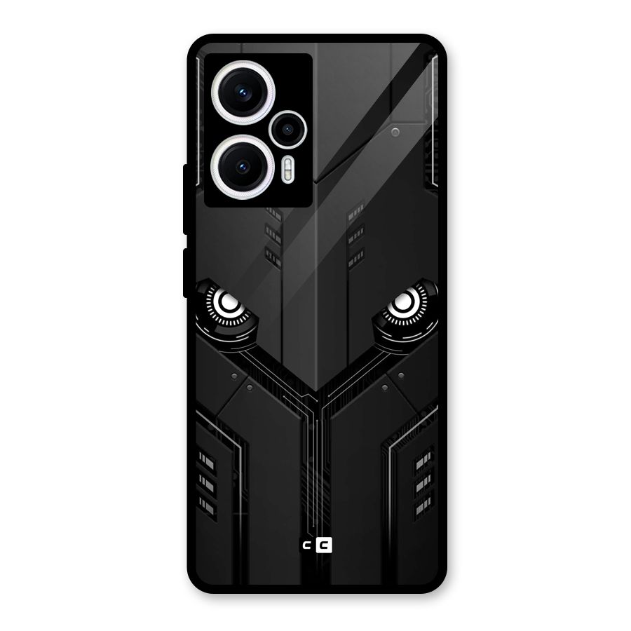Tech Eye Glass Back Case for Poco F5