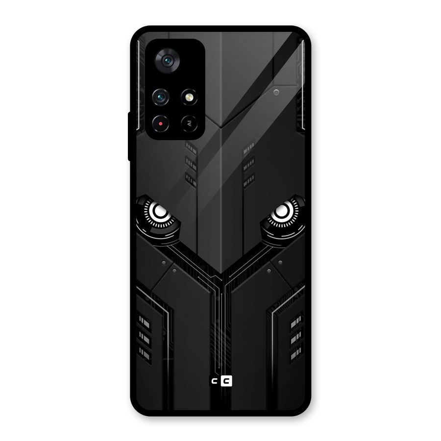 Tech Eye Glass Back Case for Poco M4 Pro 5G
