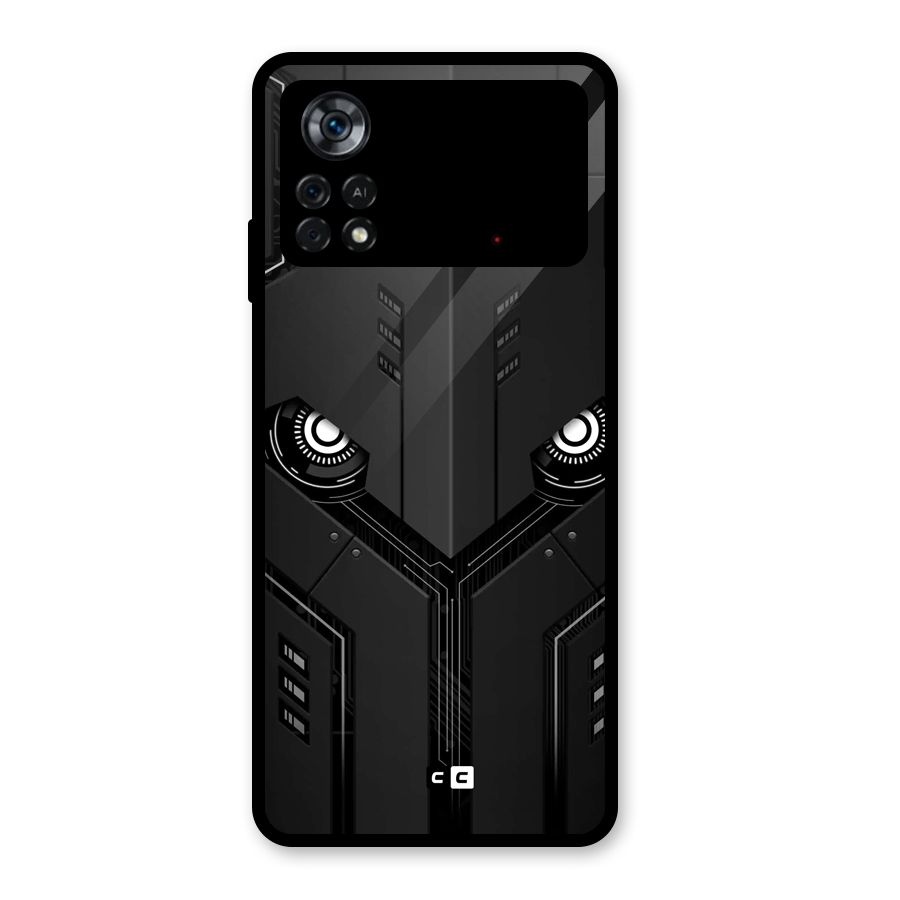 Tech Eye Glass Back Case for Poco X4 Pro 5G