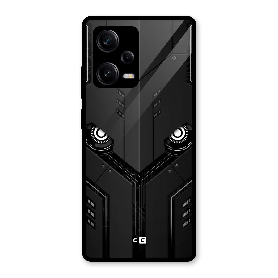 Tech Eye Glass Back Case for Redmi Note 12 Pro