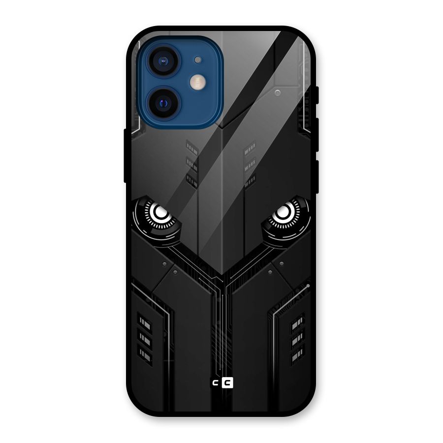Tech Eye Glass Back Case for iPhone 12 Mini