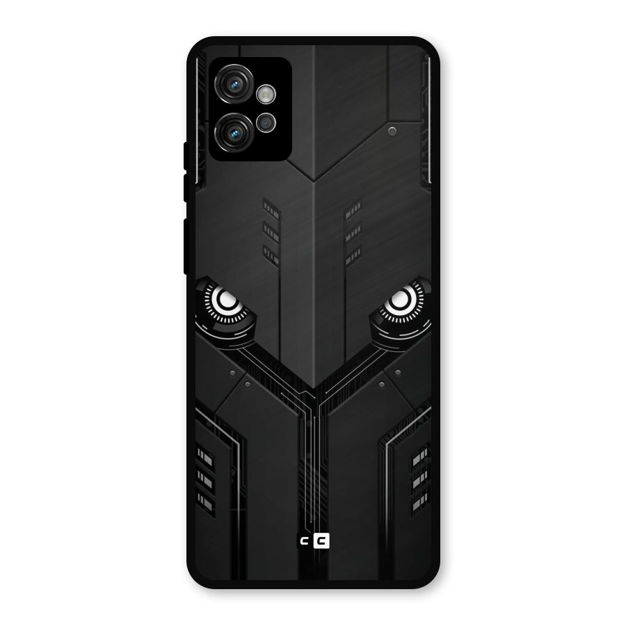 Tech Eye Metal Back Case for Moto G32