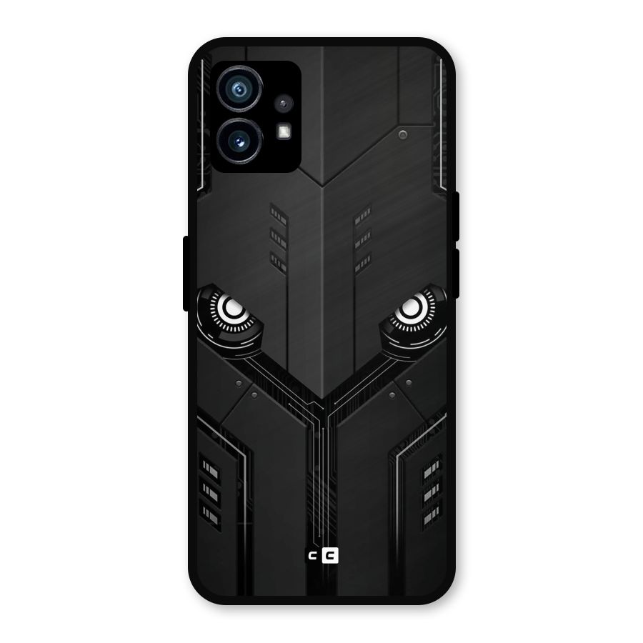 Tech Eye Metal Back Case for Nothing Phone 1