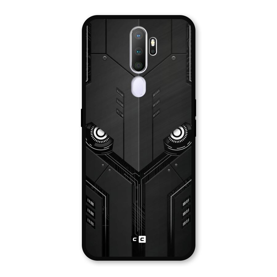Tech Eye Metal Back Case for Oppo A9 (2020)