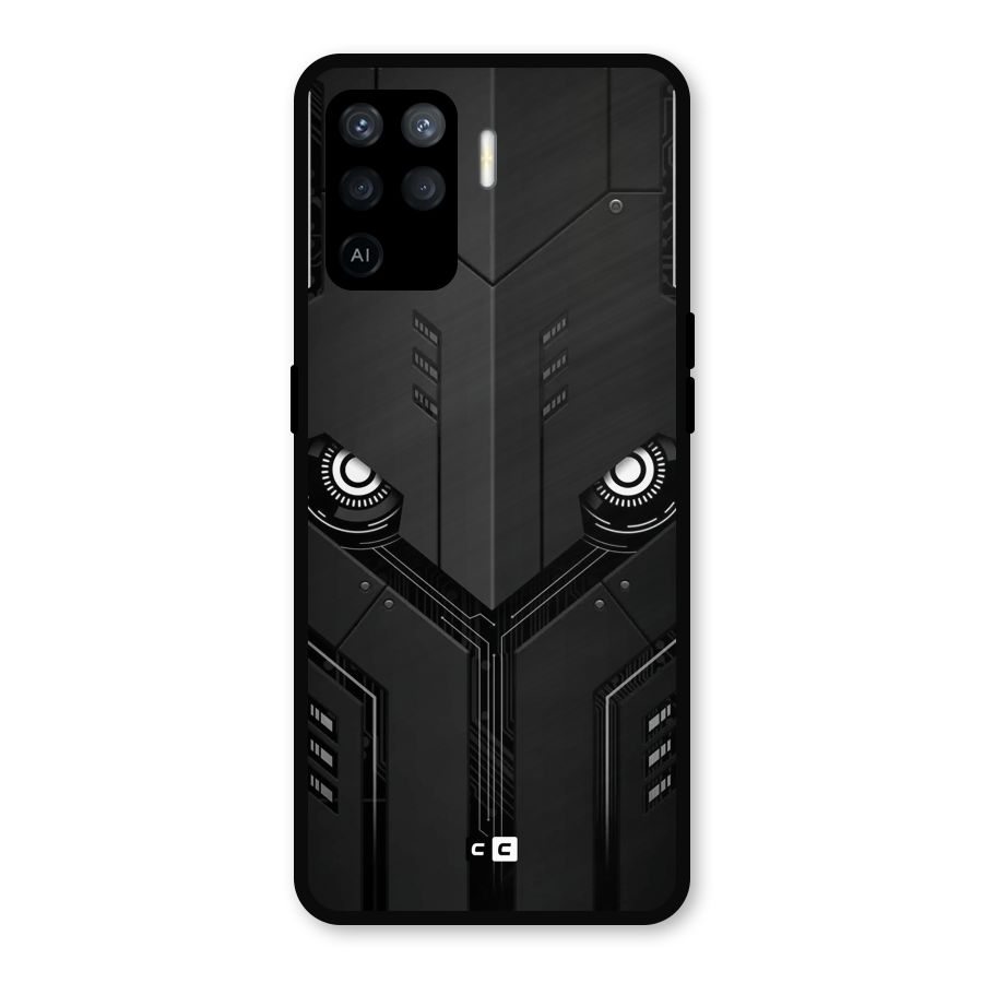 Tech Eye Metal Back Case for Oppo F19 Pro