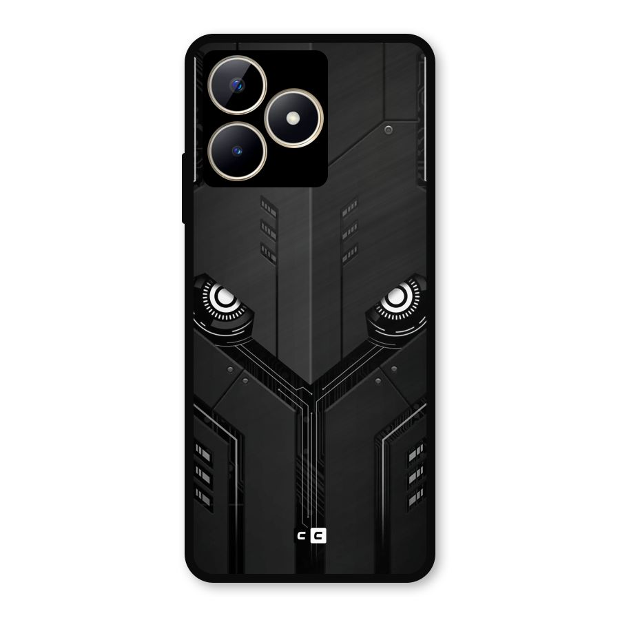 Tech Eye Metal Back Case for Realme C53