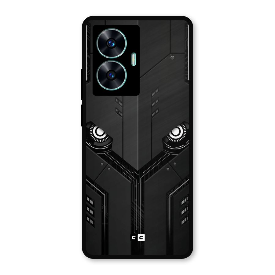 Tech Eye Metal Back Case for Realme Narzo N55