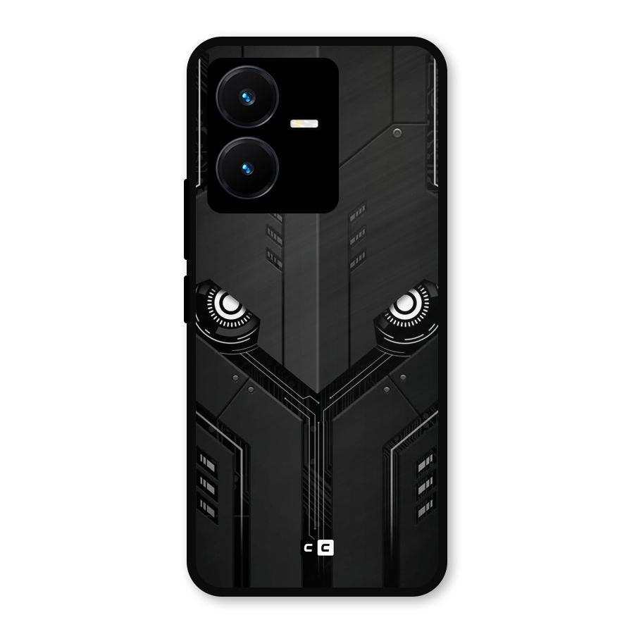 Tech Eye Metal Back Case for Vivo Y22