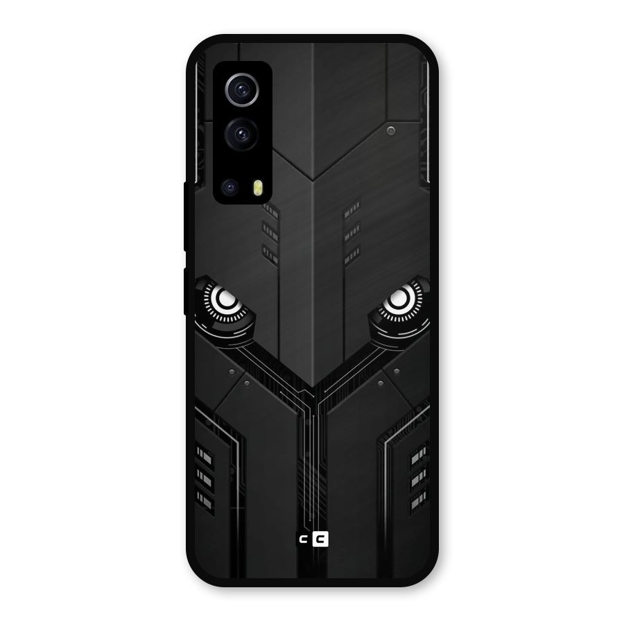 Tech Eye Metal Back Case for iQOO Z3