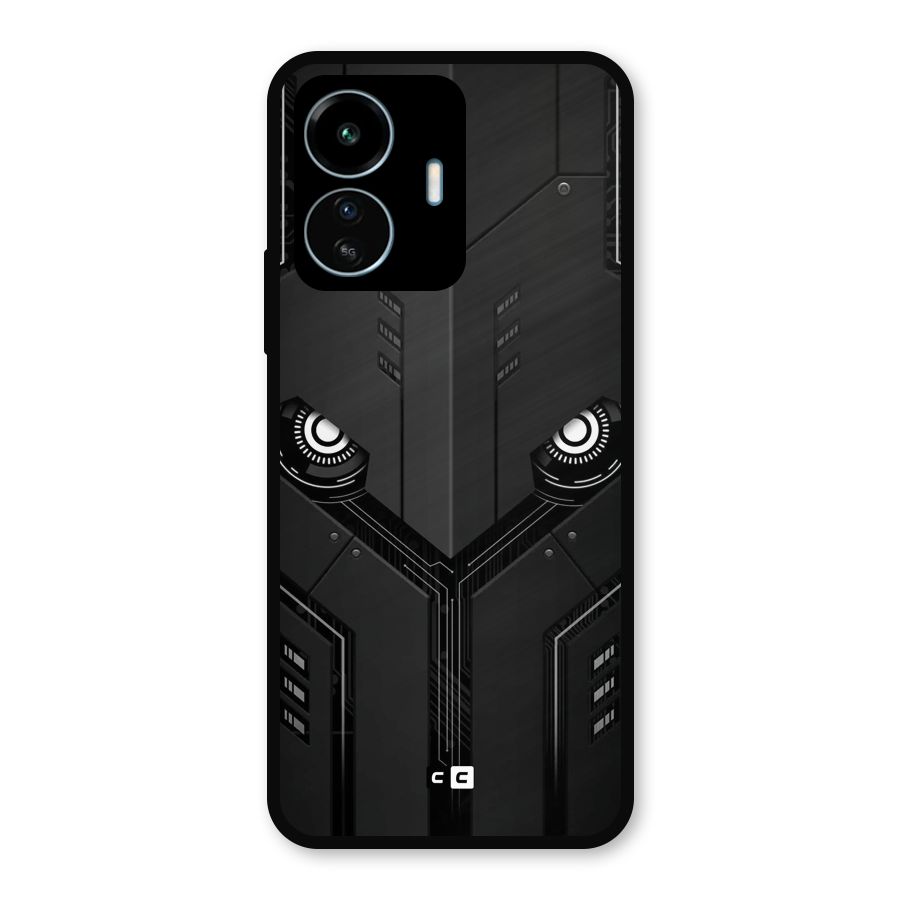 Tech Eye Metal Back Case for vivo iQOO Z6 Lite 5G