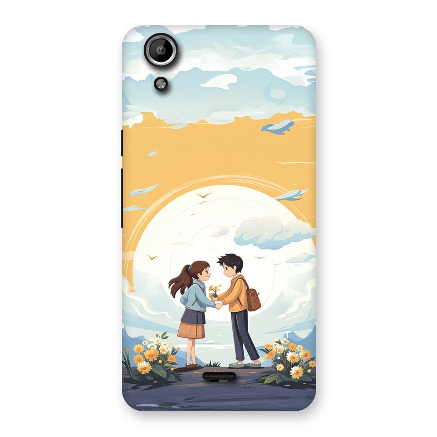 Teenage Anime Couple Back Case for Canvas Selfie Lens Q345