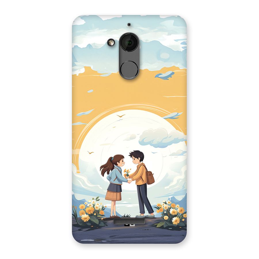 Teenage Anime Couple Back Case for Coolpad Note 5