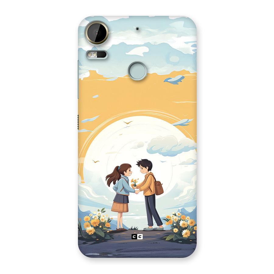 Teenage Anime Couple Back Case for Desire 10 Pro