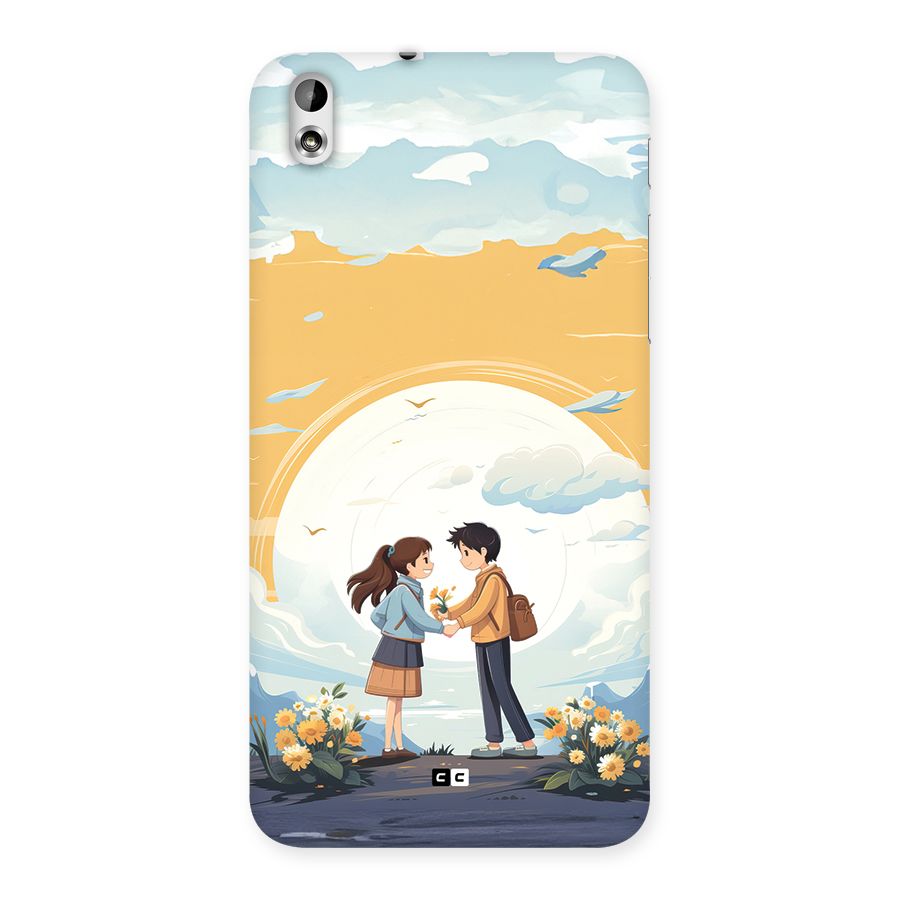 Teenage Anime Couple Back Case for Desire 816g