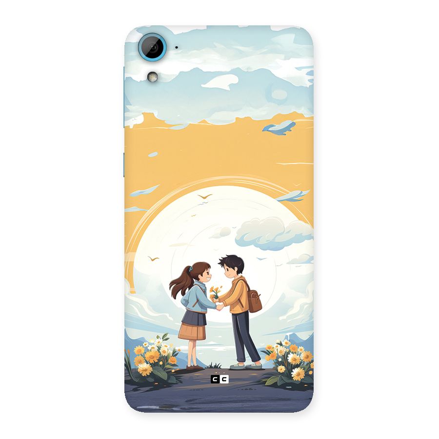 Teenage Anime Couple Back Case for Desire 826