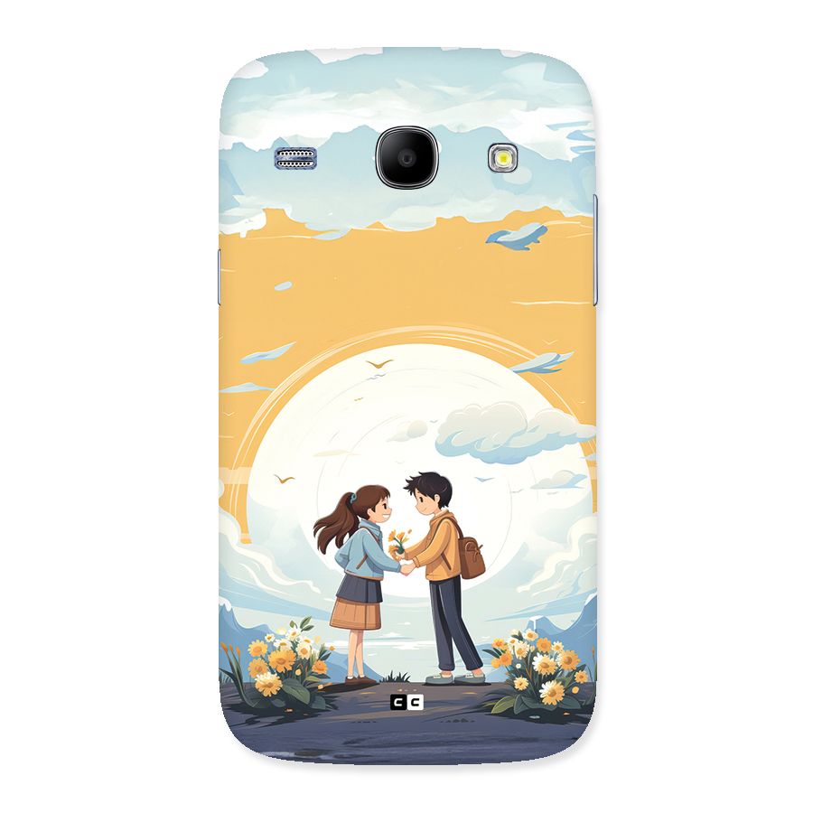 Teenage Anime Couple Back Case for Galaxy Core