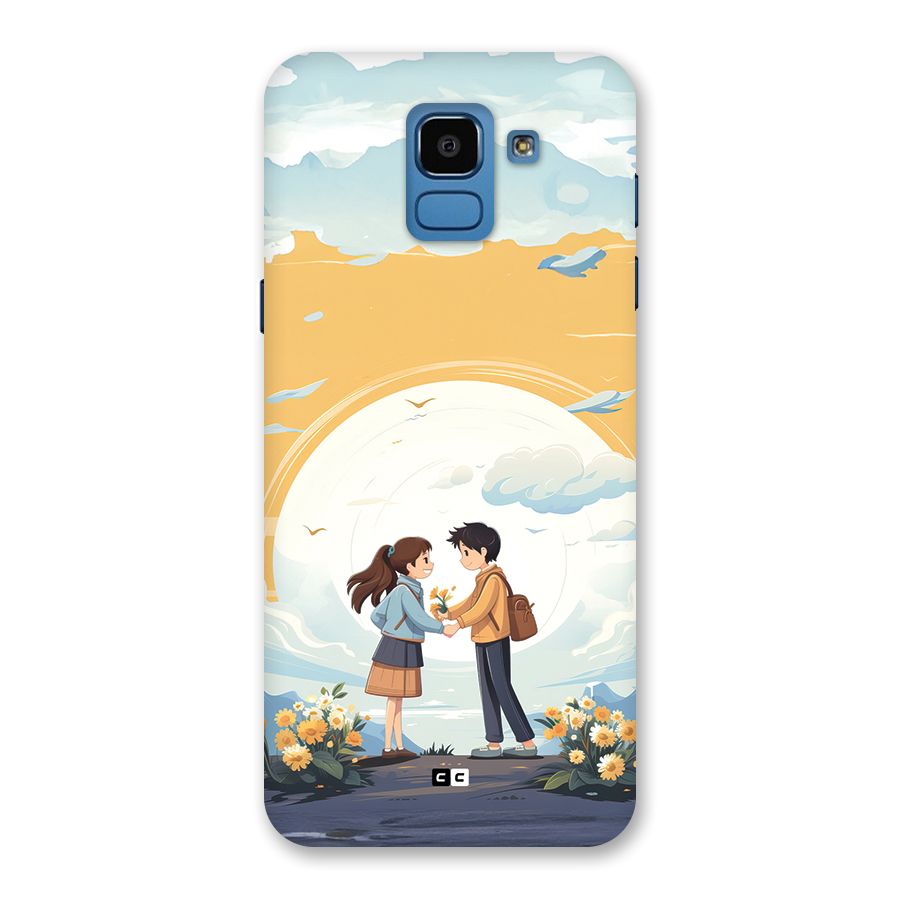 Teenage Anime Couple Back Case for Galaxy On6