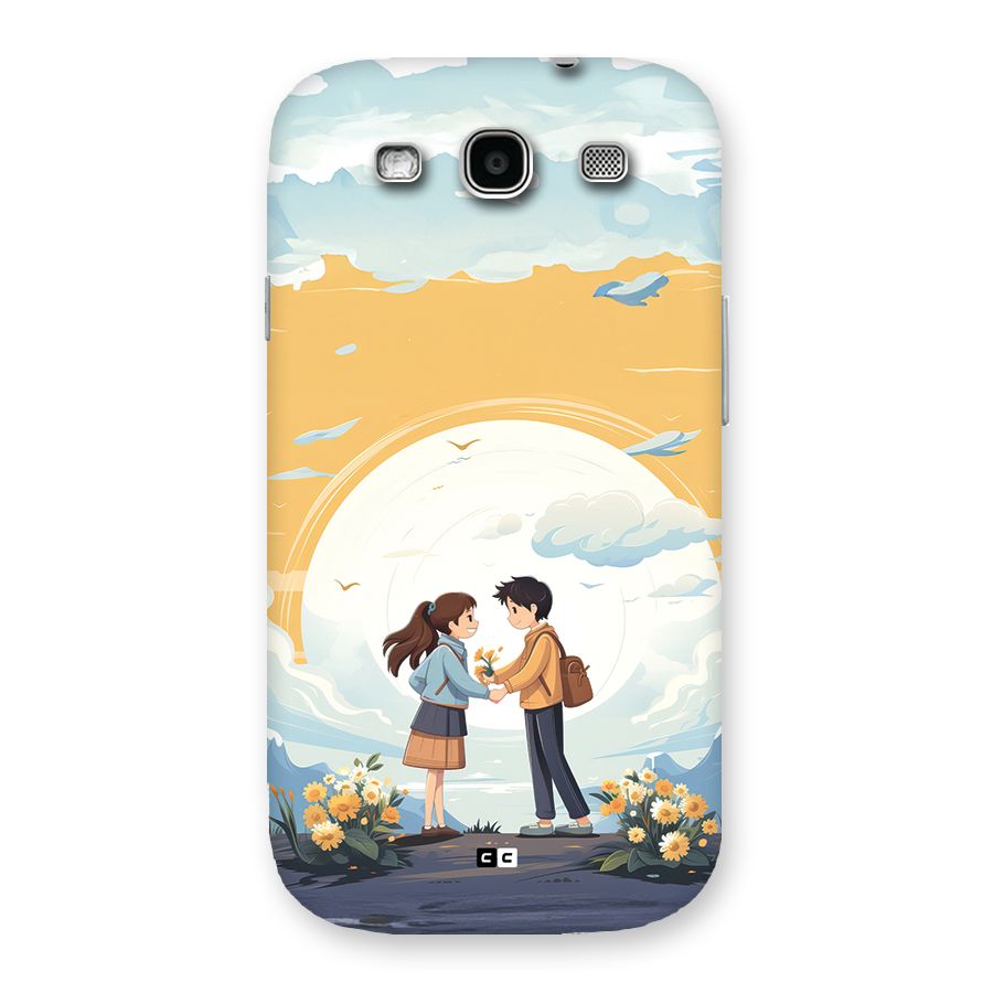 Teenage Anime Couple Back Case for Galaxy S3 Neo
