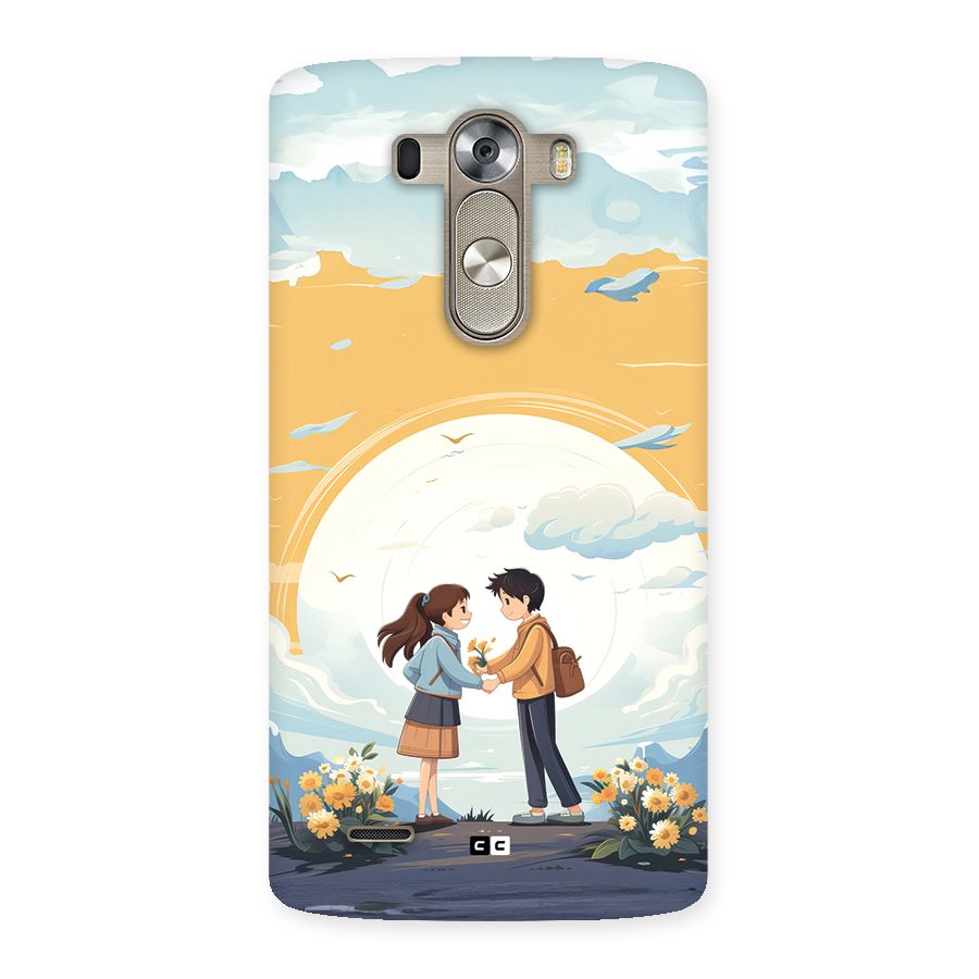 Teenage Anime Couple Back Case for LG G3