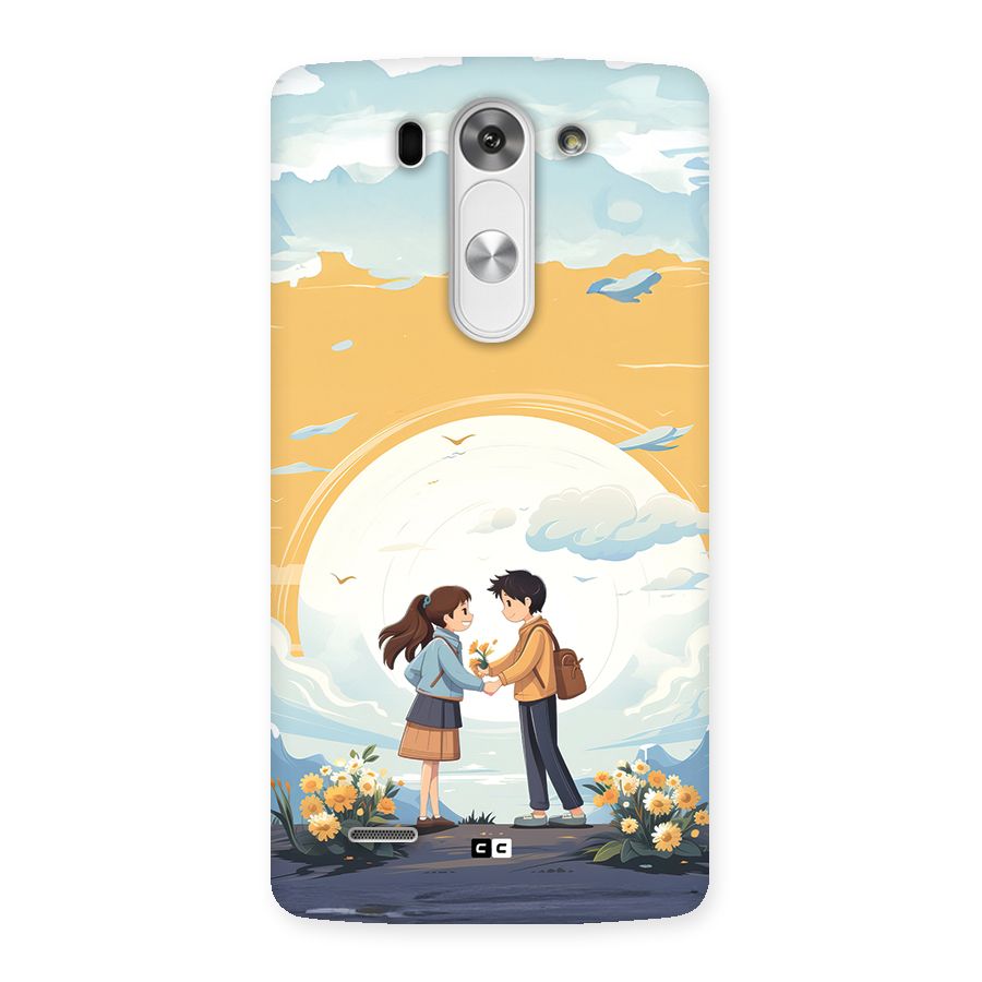 Teenage Anime Couple Back Case for LG G3 Mini