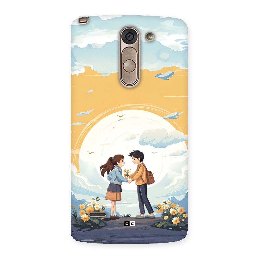 Teenage Anime Couple Back Case for LG G3 Stylus