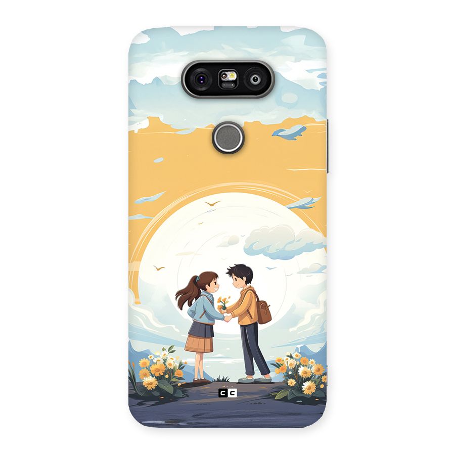 Teenage Anime Couple Back Case for LG G5