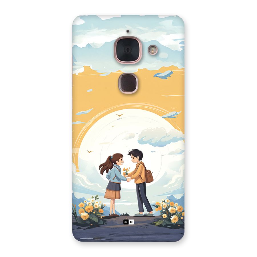 Teenage Anime Couple Back Case for Le Max 2