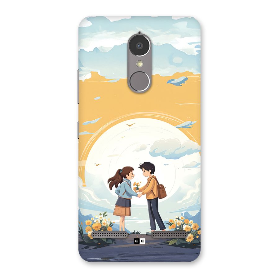 Teenage Anime Couple Back Case for Lenovo K6