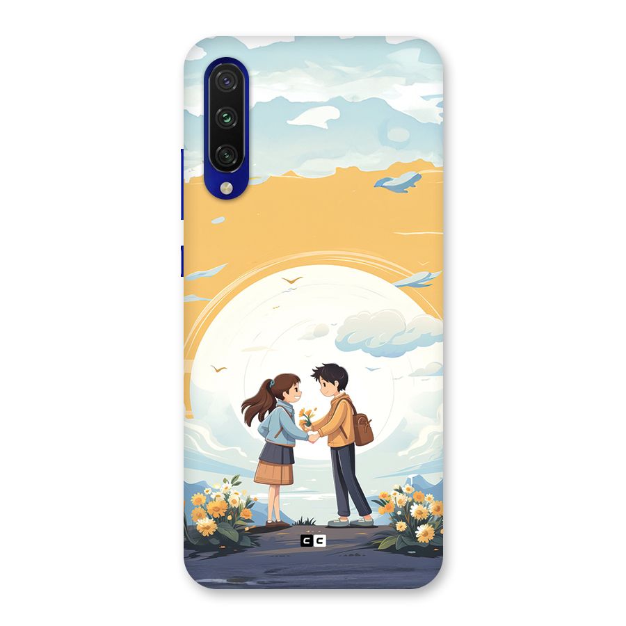 Teenage Anime Couple Back Case for Mi A3