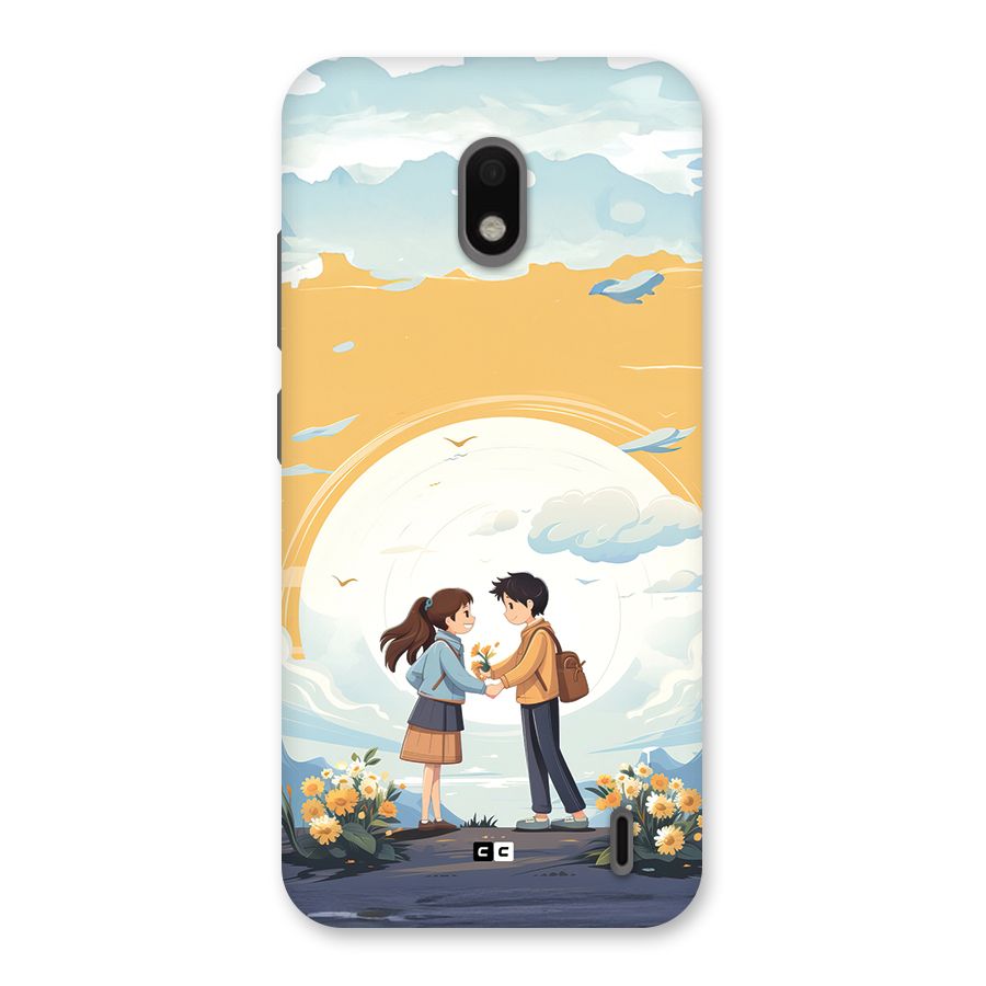 Teenage Anime Couple Back Case for Nokia 2.2