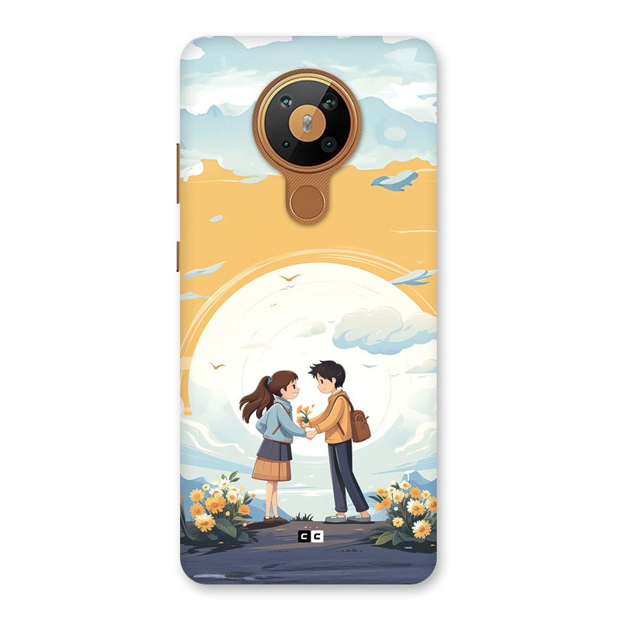 Teenage Anime Couple Back Case for Nokia 5.3