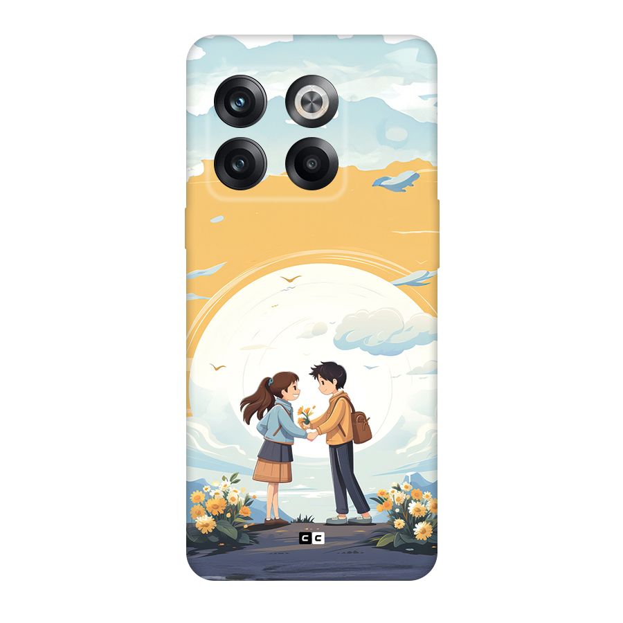 Teenage Anime Couple Back Case for OnePlus 10T