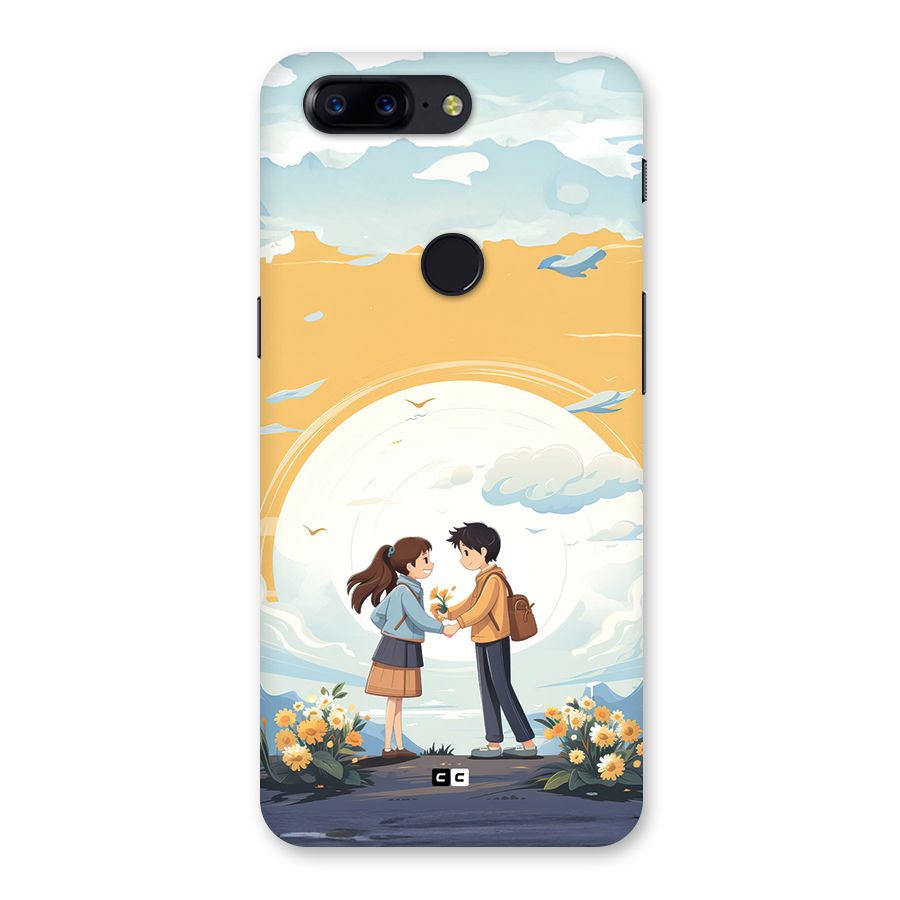 Teenage Anime Couple Back Case for OnePlus 5T