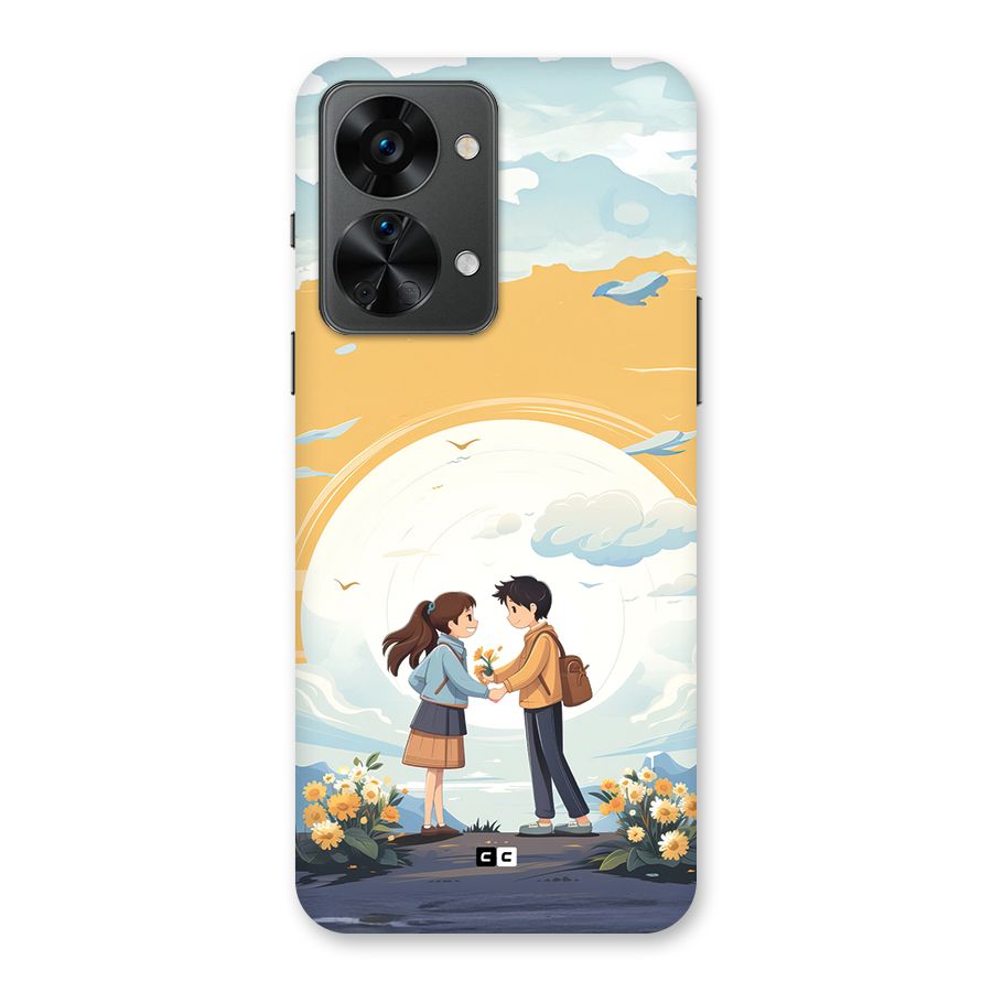 Teenage Anime Couple Back Case for OnePlus Nord 2T
